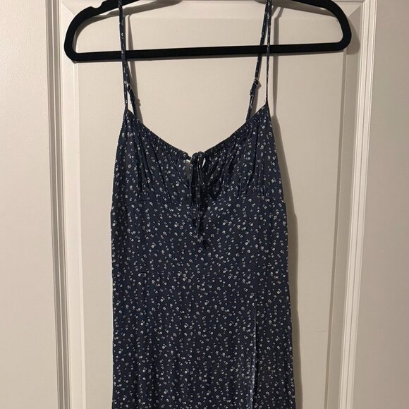 Brandy Melville Dresses & Skirts - Brandy Melville Floral Tie Front Midi Dress EU Release